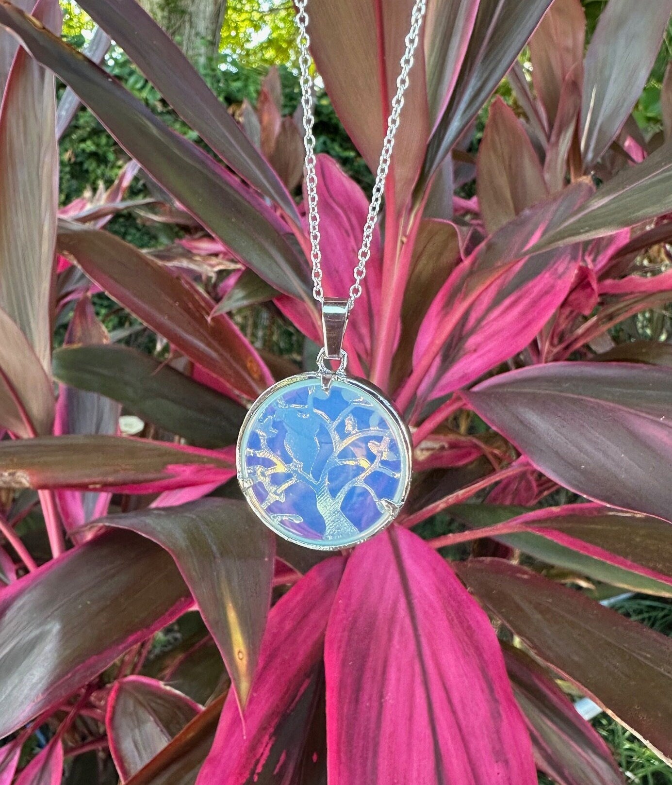 Opalite Owl Necklace