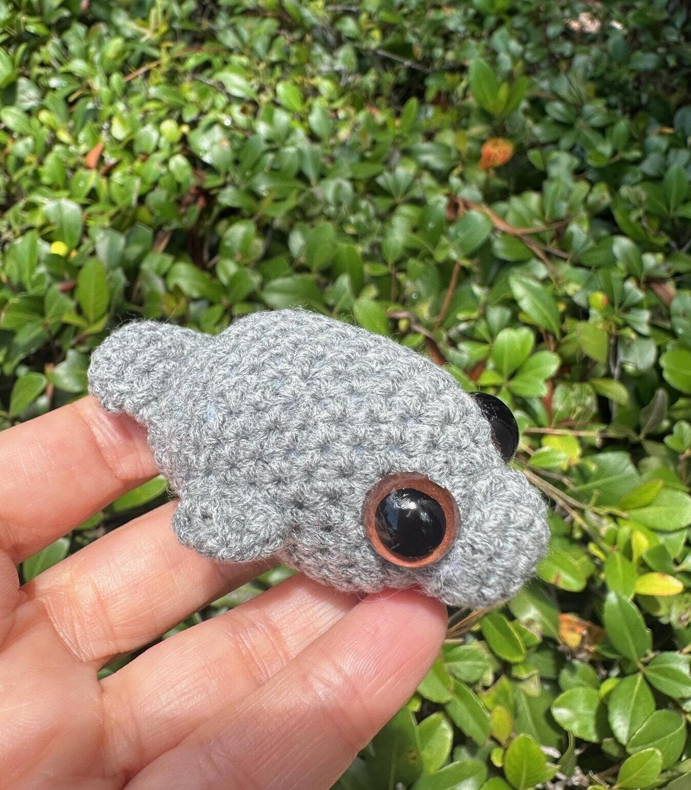 Crochet Baby Manatee Toy