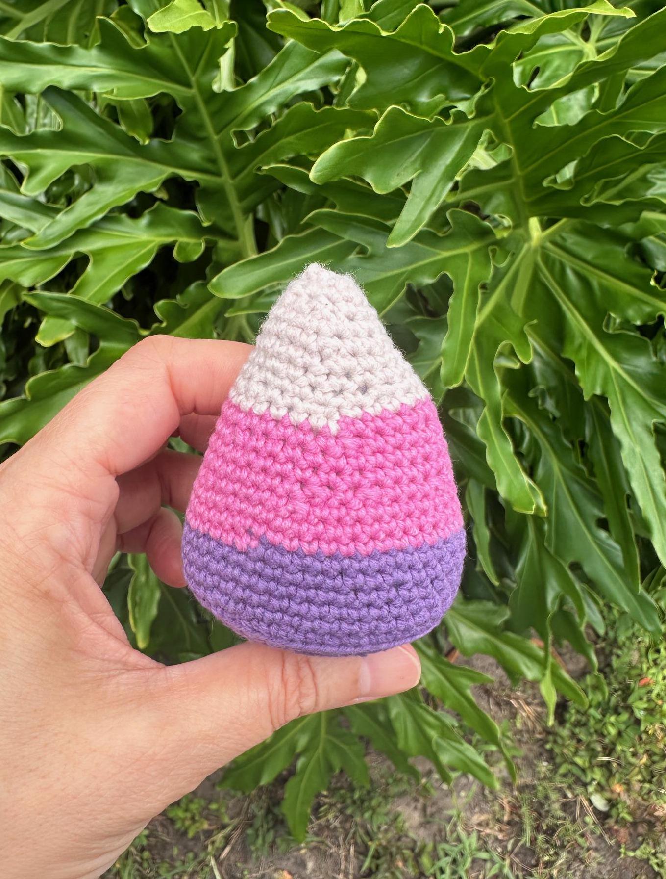 Crochet Candy Corn Wizard