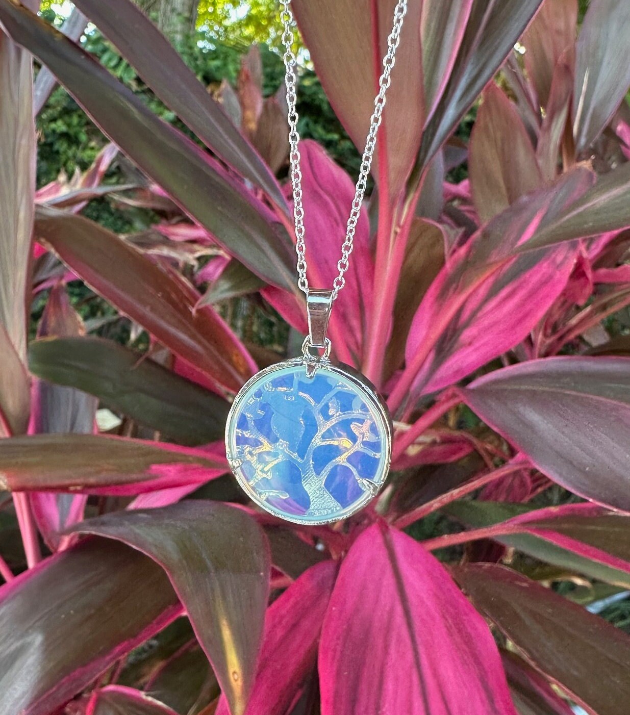 Opalite Owl Necklace