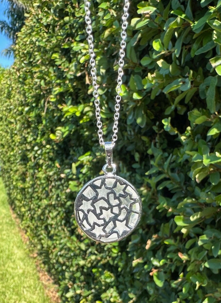 Clear Quartz Cat Love Pendant Necklace