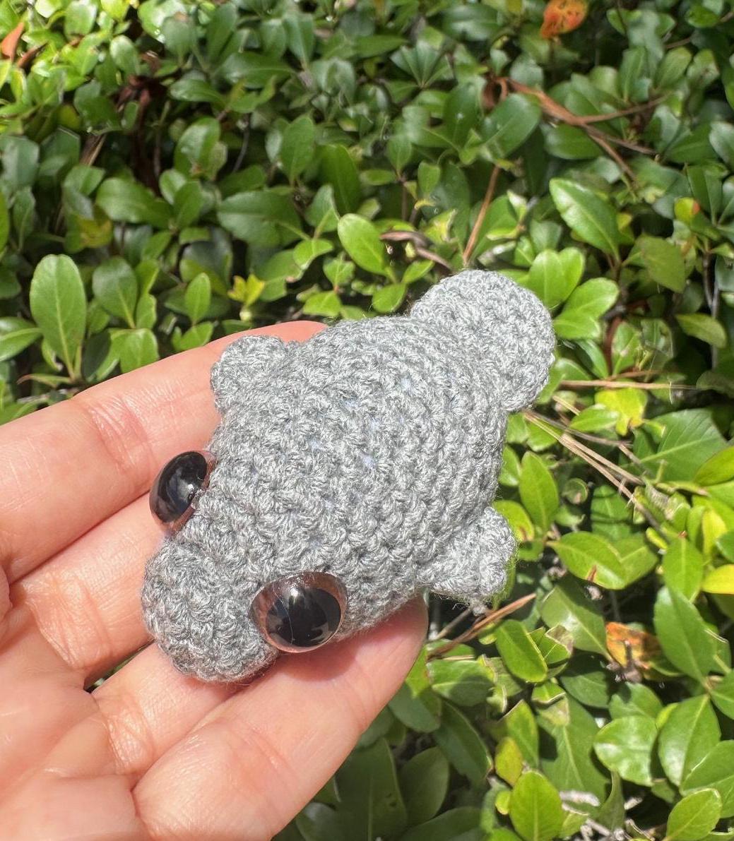 Crochet Baby Manatee Toy