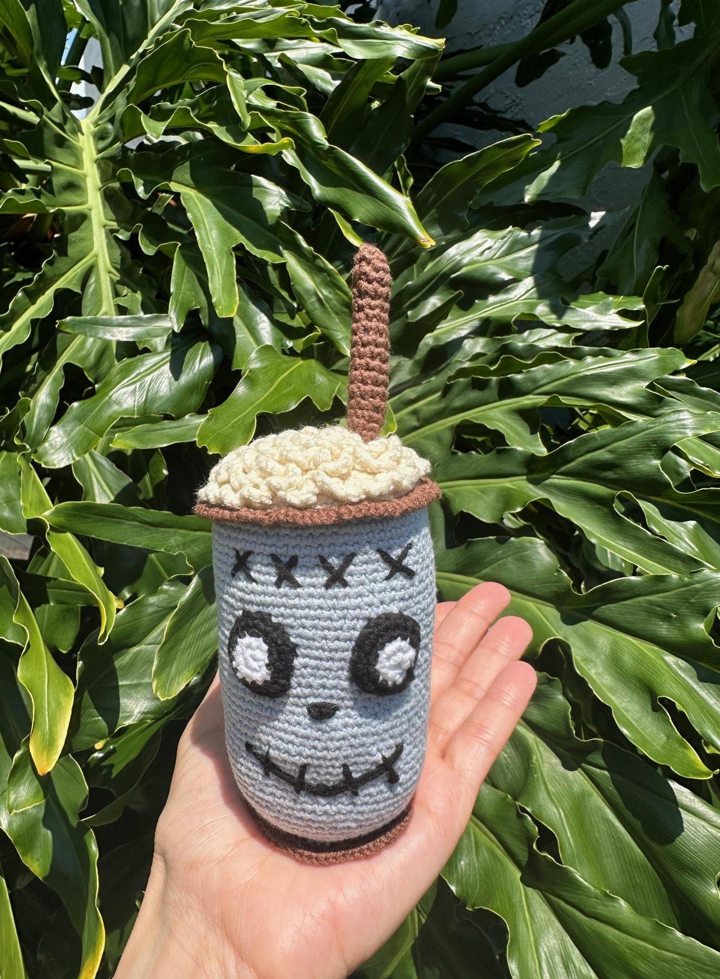 Crochet Zombie Cocktail Figurine