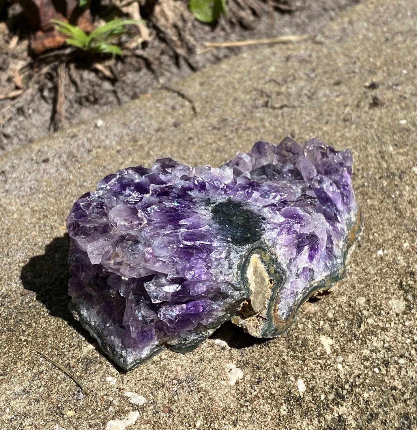 Amethyst Stalactite Eye Crystal