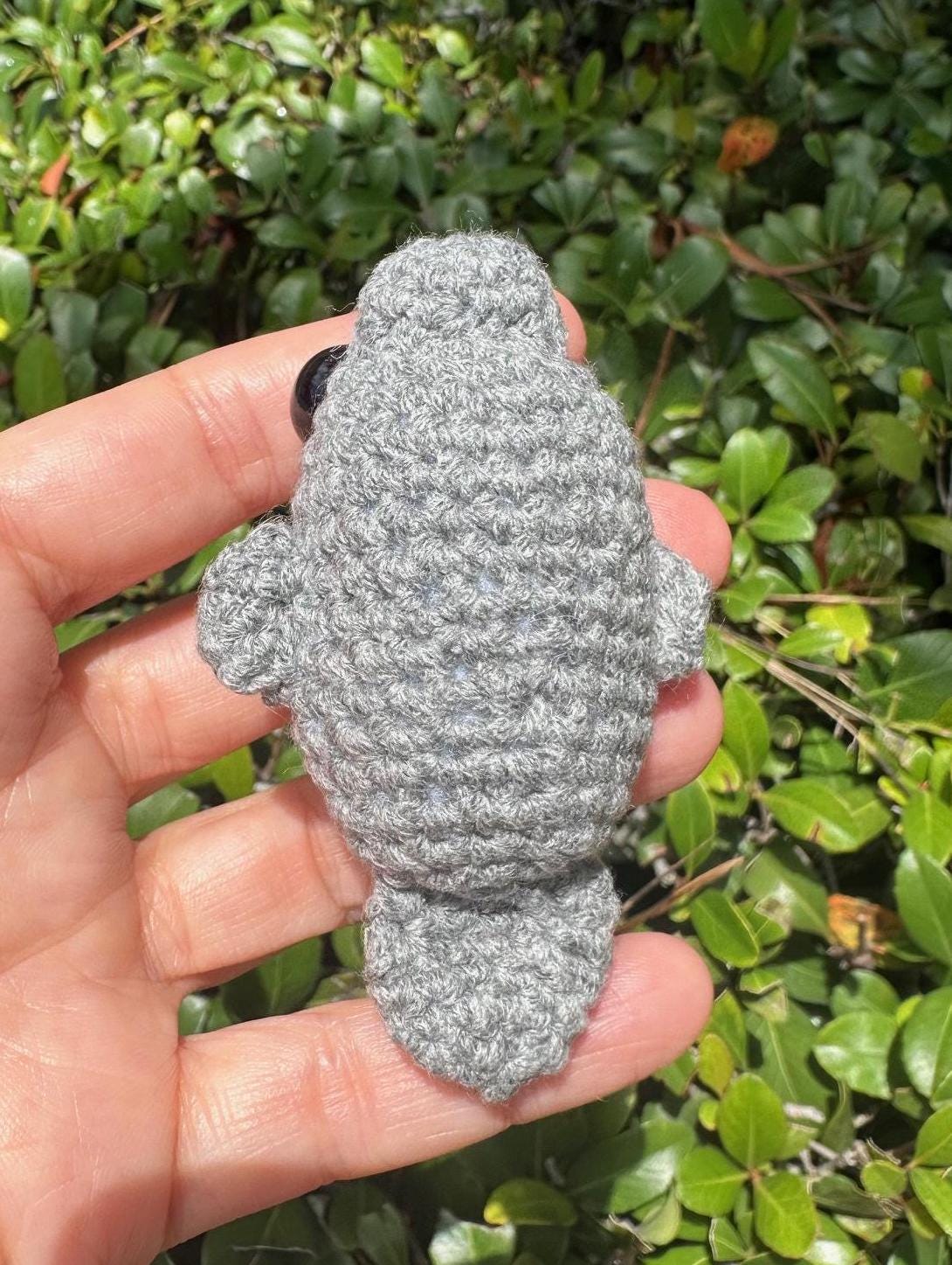 Crochet Baby Manatee Toy