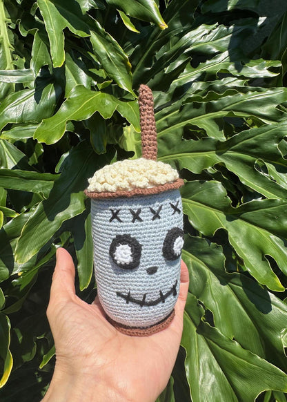 Crochet Zombie Cocktail Figurine