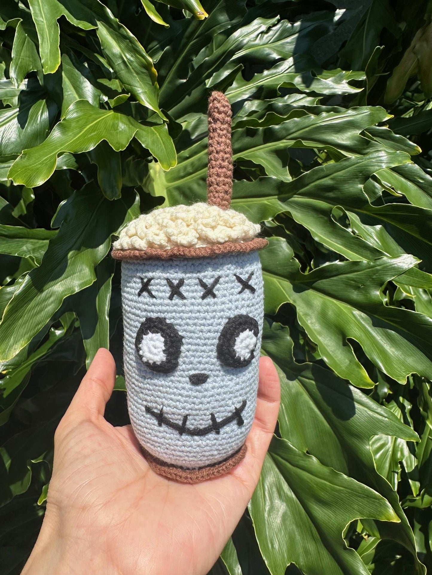 Crochet Zombie Cocktail Figurine