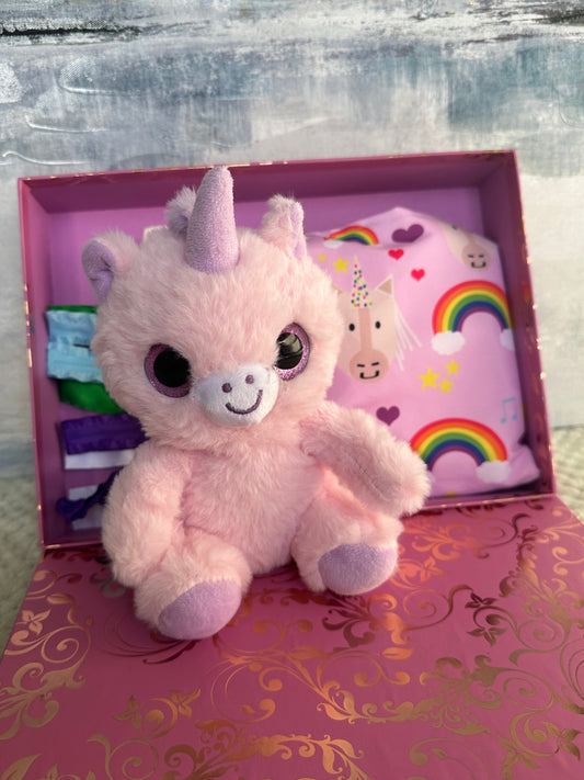 Pink Unicorn Baby Gift Box