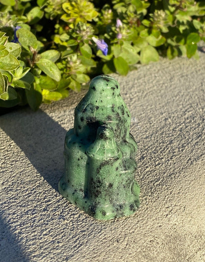Zoisite Castle Figurine