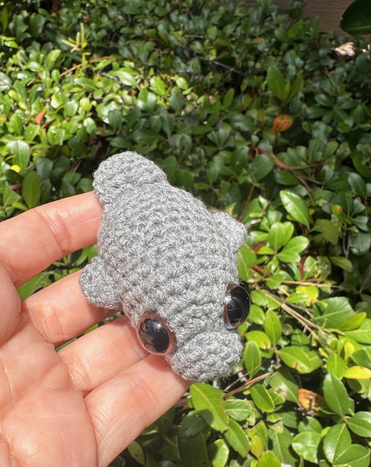 Crochet Baby Manatee Toy