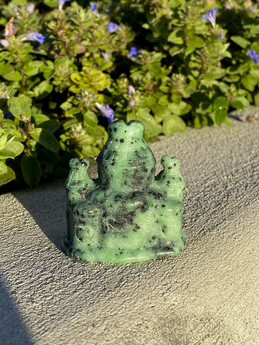 Zoisite Castle Figurine