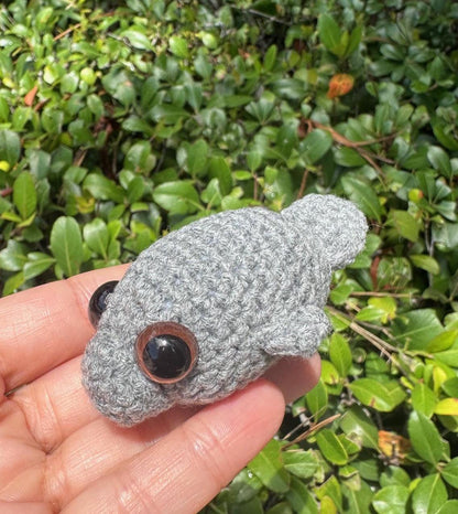 Crochet Baby Manatee Toy